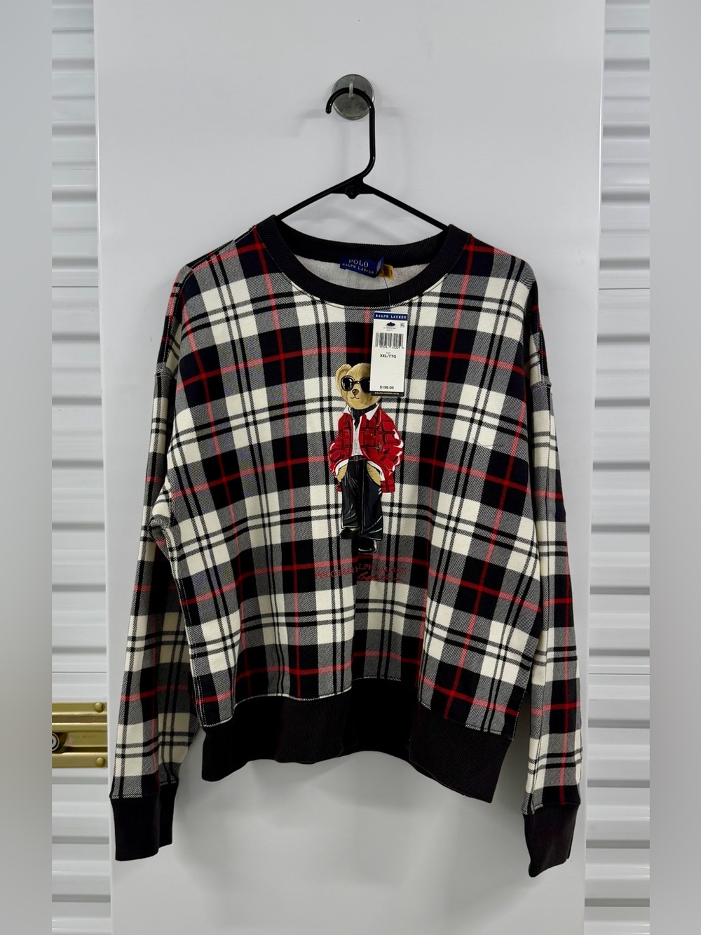Ralph Lauren Plaid Sweatshirt